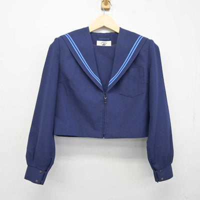 【中古】岐阜県 広陵中学校 女子制服 2点 (セーラー服・スカート) sf042715