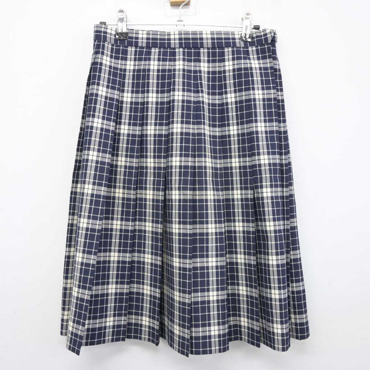 【中古】三重県 津田学園高等学校 女子制服 2点 (シャツ・スカート) sf042719