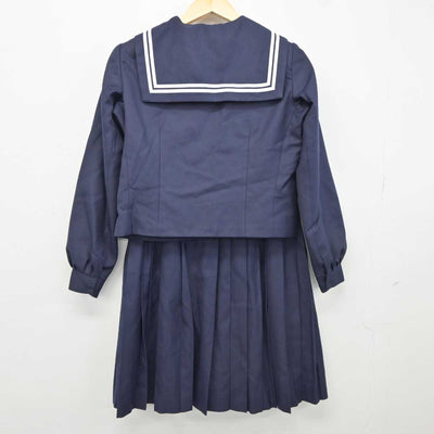 【中古】大阪府 大府南中学校 女子制服 2点 (セーラー服・スカート) sf042723