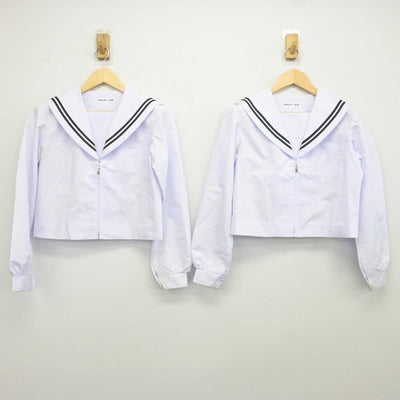 【中古】大阪府 大府南中学校 女子制服 2点 (セーラー服) sf042724