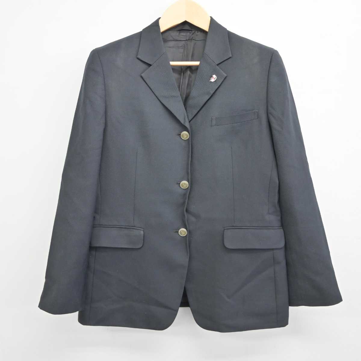 【中古】神奈川県 川崎北高等学校 女子制服 4点 (ブレザー・スカート・スカート) sf042734