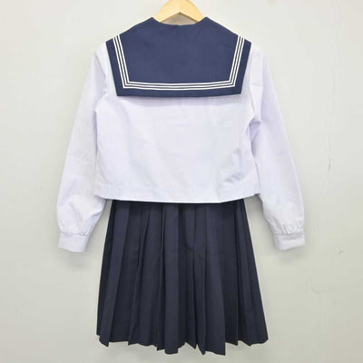 【中古】愛知県 成岩中学校 女子制服 2点 (セーラー服・スカート) sf042746