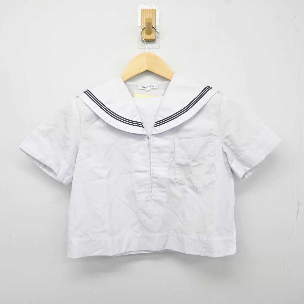 【中古】大阪府 東大阪市立金岡中学校 女子制服 2点 (セーラー服・セーラー服) sf042792