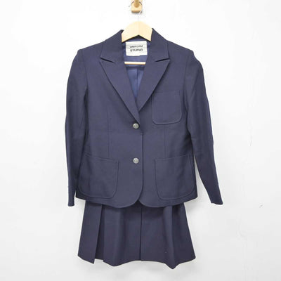 【中古】東京都 狛江第二中学校 女子制服 2点 (ブレザー・スカート) sf042796