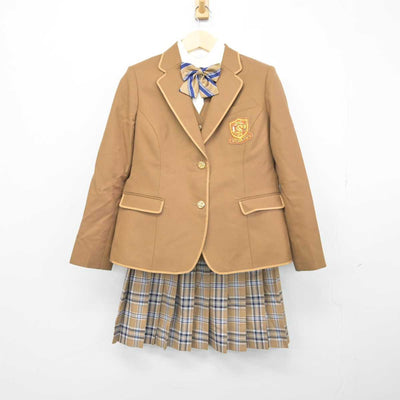 中古】栃木県 作新学院高等学校 女子制服 5点 (ブレザー・ベスト・シャツ・スカート) sf042814 | 中古制服通販パレイド