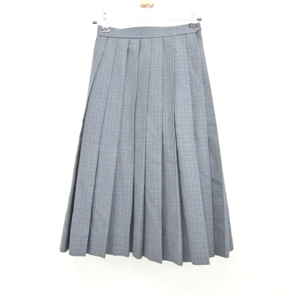 【中古】岐阜県 鶯谷中学校 女子制服 2点 (シャツ・スカート) sf042838