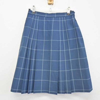 【中古】岐阜県 富田高等学校 女子制服 2点 (ニット・スカート) sf042853