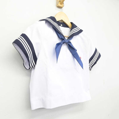 【中古】神奈川県 神奈川学園中学校 女子制服 2点 (セーラー服) sf042856