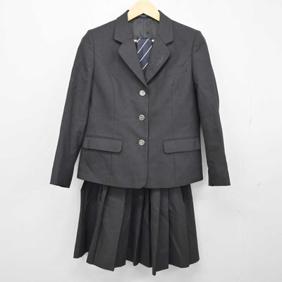 【中古】長野県 長野高等学校 女子制服 3点 (ブレザー・スカート) sf042858