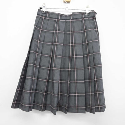 【中古】北海道 帯広大谷高等学校 女子制服 2点 (ニット・スカート) sf042865