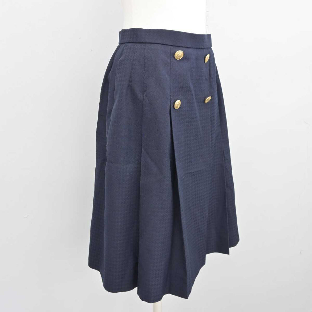 中古】福岡県 博多学園 博多高等学校 女子制服 3点 (ブレザー