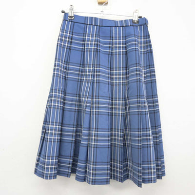 【中古】福岡県 博多学園 博多高等学校 女子制服 2点 (シャツ・スカート) sf042876