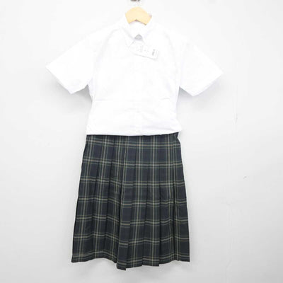 【中古】青森県 五所川原工科高等学校 女子制服 3点 (シャツ・シャツ・スカート) sf042879