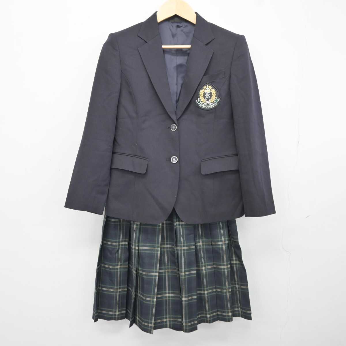 【中古】青森県 五所川原工科高等学校 女子制服 3点 (ブレザー・スカート) sf042880