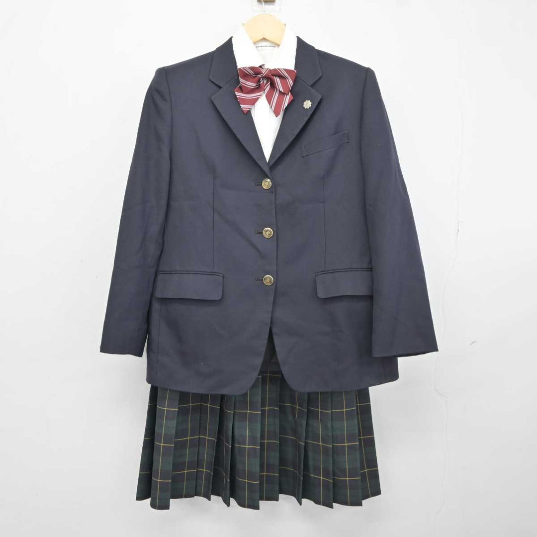 【中古】大阪府 金光大阪高等学校 女子制服 6点 (ブレザー・シャツ・スカート) sf042884 | 中古制服通販パレイド