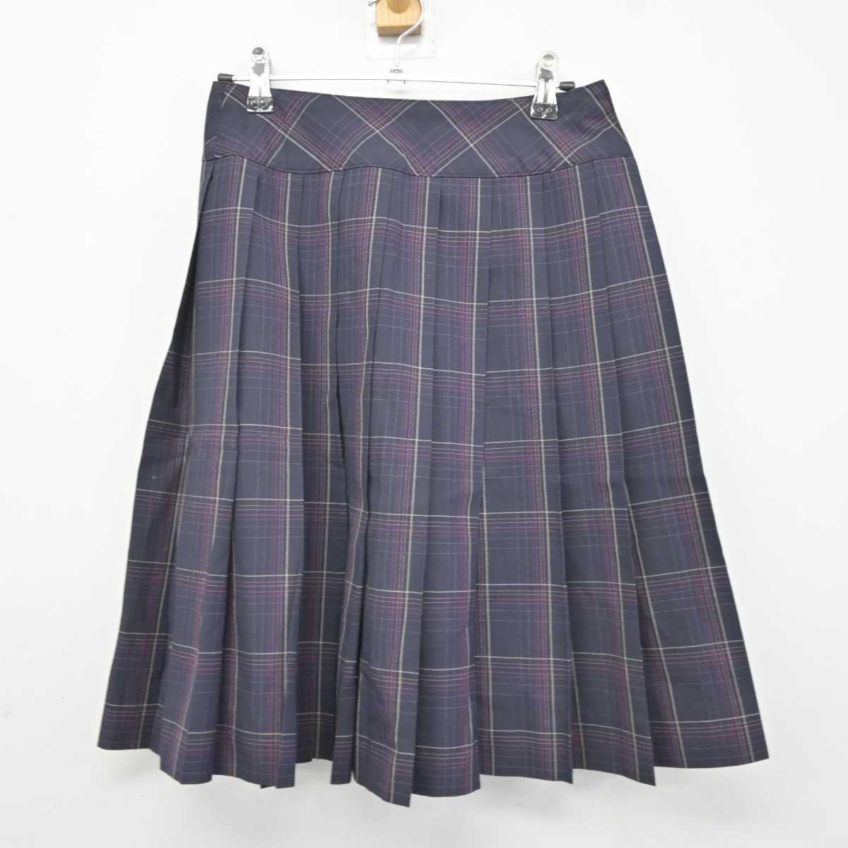 【中古】愛知県 桜花学園高等学校 女子制服 4点 (セーラー服・スカート) sf042890