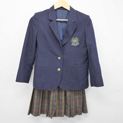 【中古】沖縄県 向陽高等学校 女子制服 3点 (ブレザー・スカート) sf042899