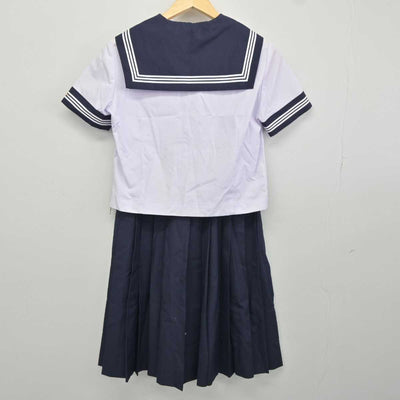 【中古】茨城県 東海南中学校 女子制服 3点 (セーラー服・セーラー服・スカート) sf042915