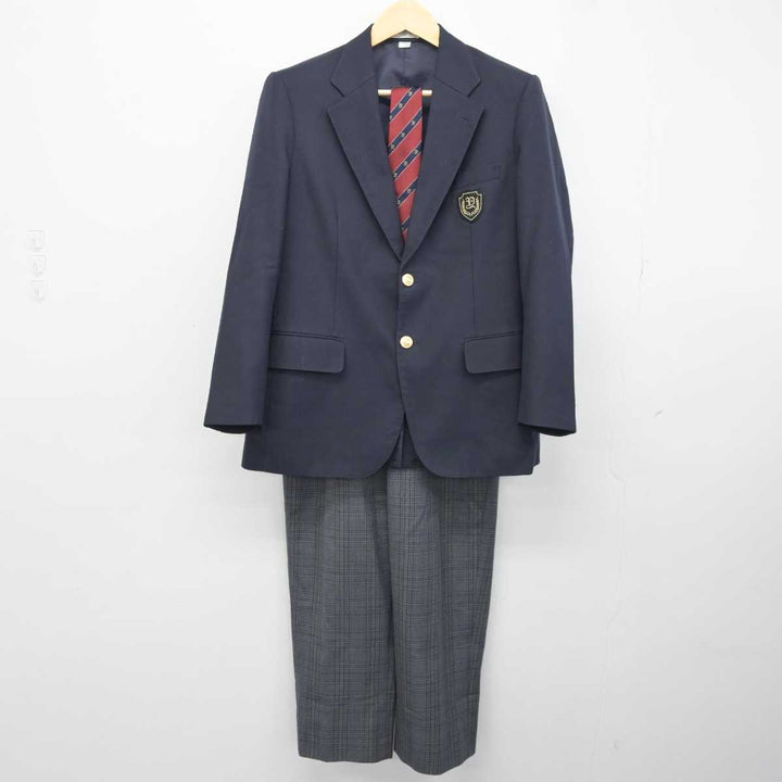 中古】岐阜県 八百津高等学校 男子制服 3点 (ブレザー・ズボン) sf042918 | 中古制服通販パレイド