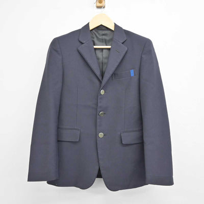 【中古】岩手県 高田東中学校 男子制服 4点 (ブレザー・ズボン・ズボン) sf042924