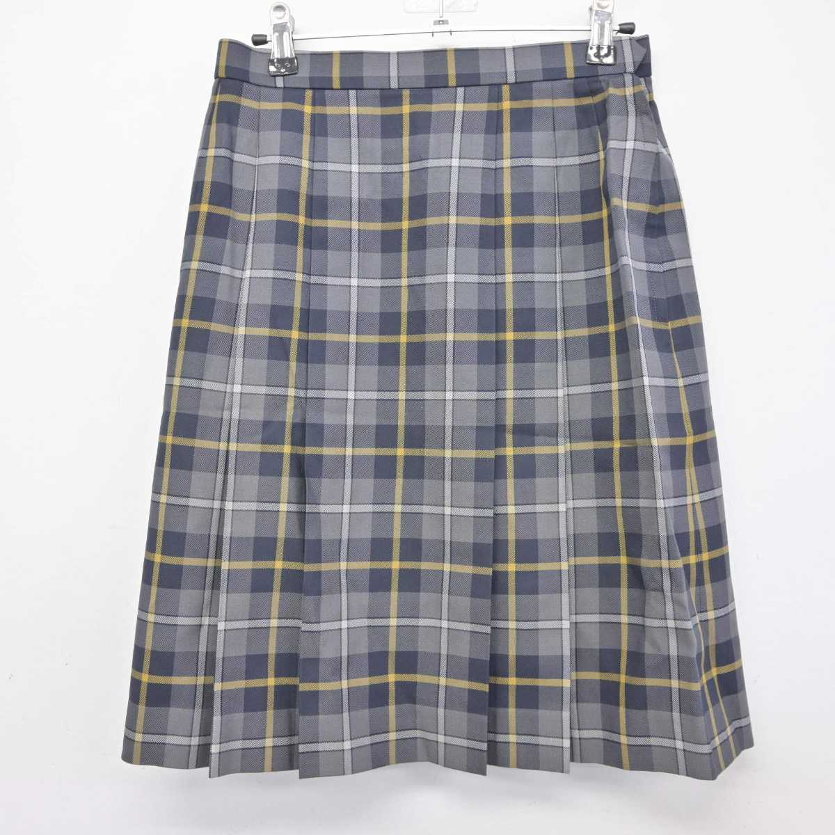 【中古】東京都 桜丘高等学校 女子制服 3点 (ブレザー・ニット・スカート) sf042927