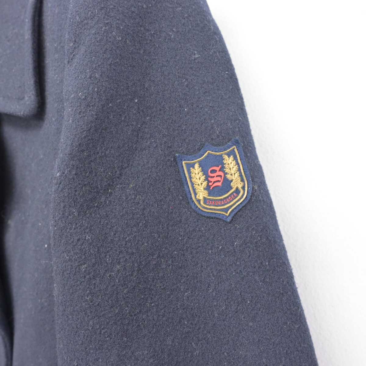 【中古】東京都 桜丘中学校高等学校 女子制服 1点 (コート) sf042934