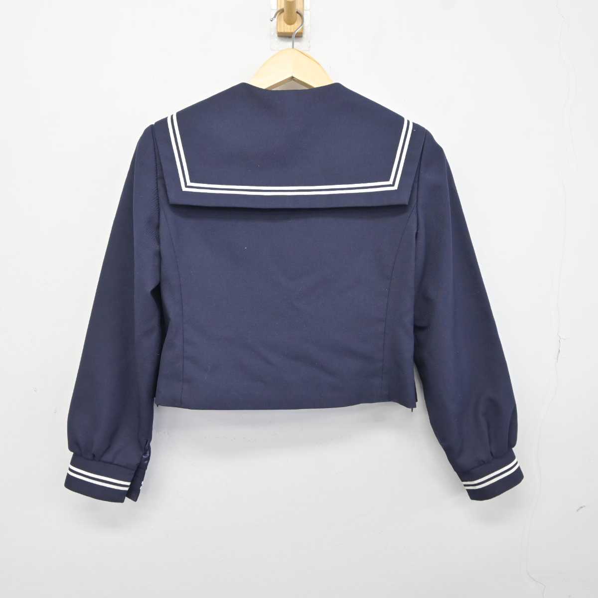 【中古】愛知県 豊川市立小坂井中学校 女子制服 1点 (セーラー服) sf042948