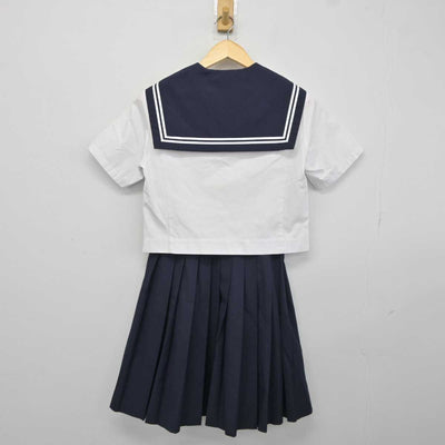 【中古】愛知県 豊川市立小坂井中学校 女子制服 4点 (セーラー服・スカート) sf042950