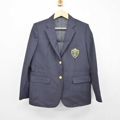 【中古】福岡県 星槎国際高等学校 女子制服 2点 (ブレザー・スカート) sf042954