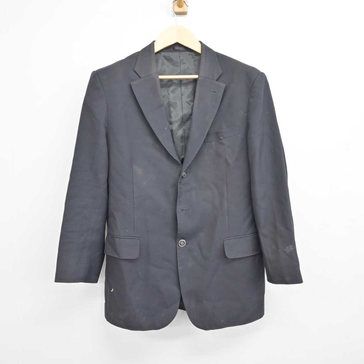 【中古】東京都 江戸川区立松江第四中学校 男子制服 5点 (ブレザー・ズボン・ズボン) sf042964