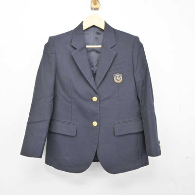 【中古】愛知県 愛知みずほ大学瑞穂高等学校 女子制服 2点 (ブレザー・スカート) sf042970