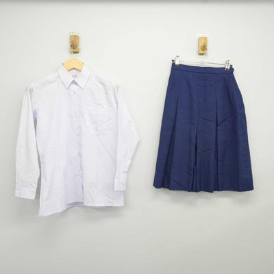 【中古】埼玉県 新座市立第六中学校 女子制服 5点 (ブレザー・ベスト・シャツ・スカート) sf042972