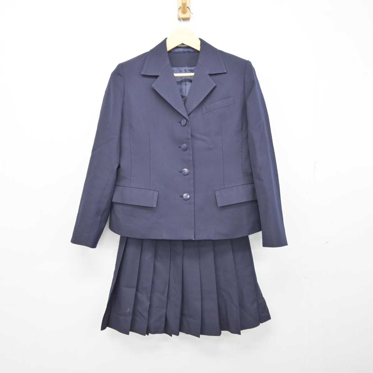 【中古】岩手県 一関第一高等学校 女子制服 3点 (ブレザー・ベスト・スカート) sf042983