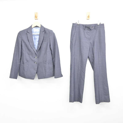 【中古】 企業制服 女子制服 2点 (ブレザー・ズボン) sf043000