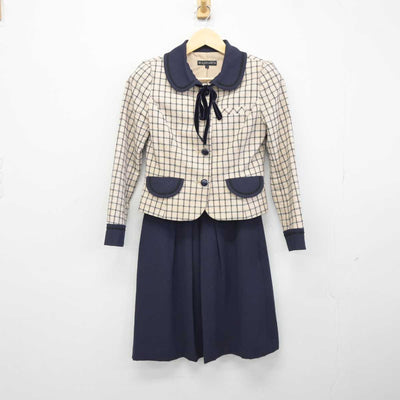 【中古】 事務服 女子制服 3点 (ブレザー・スカート) sf043004