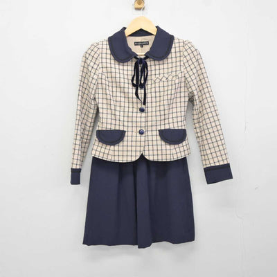 【中古】 事務服 女子制服 3点 (ブレザー・スカート) sf043005