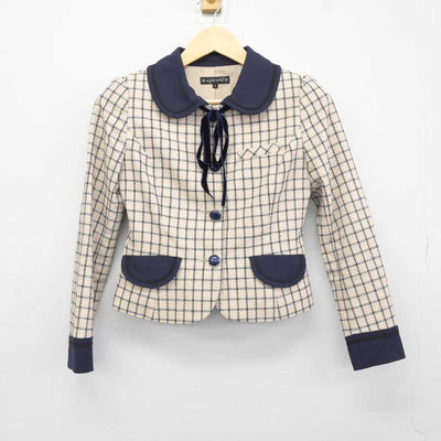 【中古】 事務服 女子制服 3点 (ブレザー・スカート) sf043005