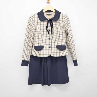 【中古】 事務服 女子制服 3点 (ブレザー・スカート) sf043008