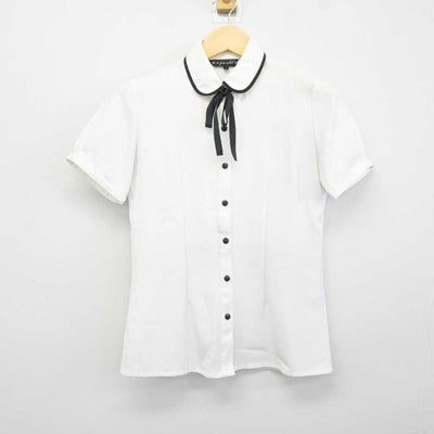 【中古】 事務服 女子制服 3点 (ニット・シャツ) sf043016