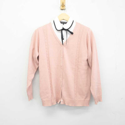 【中古】 事務服 女子制服 3点 (ニット・シャツ) sf043017