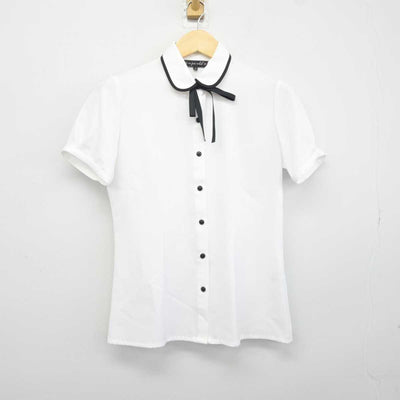 【中古】 事務服 女子制服 3点 (ニット・シャツ) sf043017