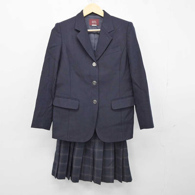 【中古】東京都 本所高等学校 女子制服 3点 (ブレザー・ニット・スカート) sf043019