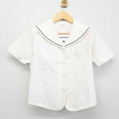 【中古】福島県 石川高等学校 女子制服 2点 (セーラー服・シャツ) sf043035