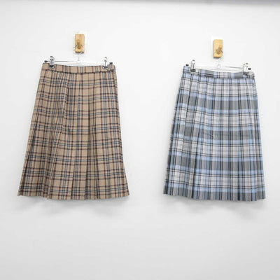 【中古】埼玉県 秀明高等学校 女子制服 4点 (ブレザー・スカート) sf043036