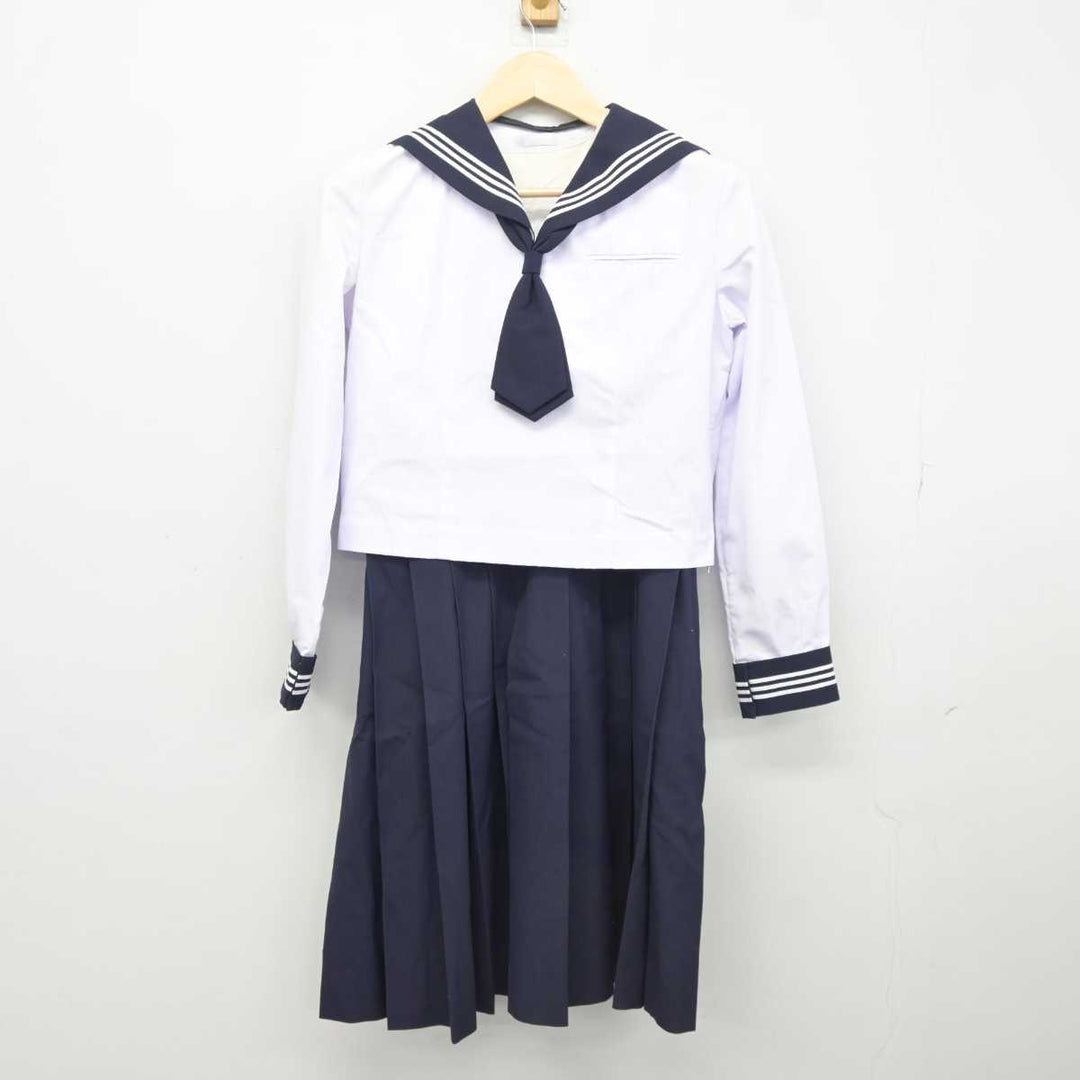 中古】千葉県 和洋国府台女子高等学校 女子制服 4点 (セーラー服・スカート・ベスト) sf043038 | 中古制服通販パレイド