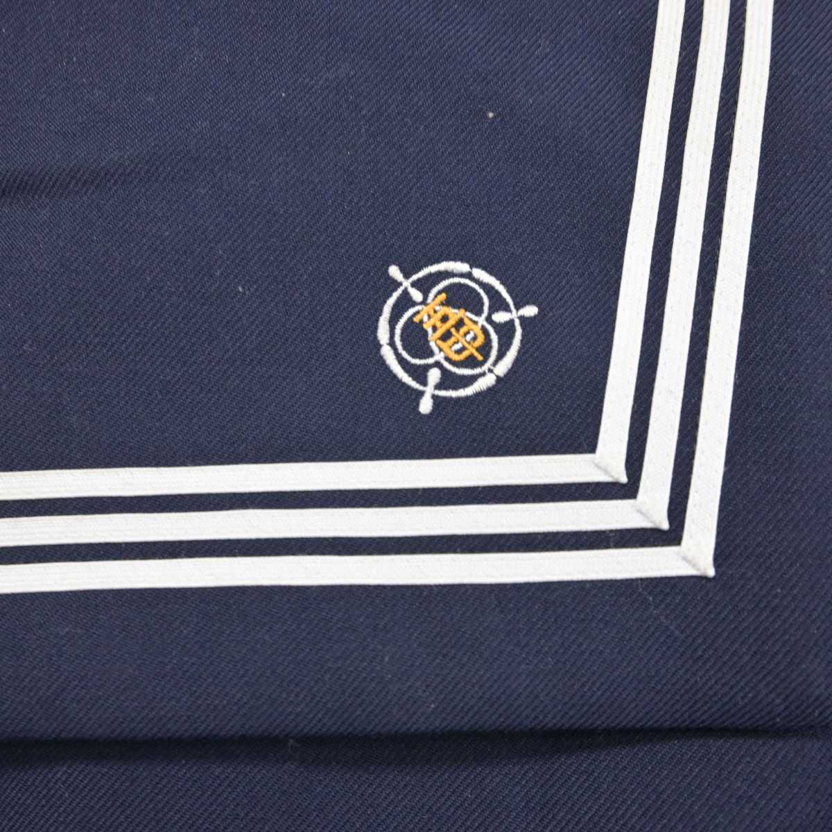 【中古】千葉県 鎌ケ谷第五中学校 女子制服 3点 (セーラー服・ジャンパースカート) sf043040