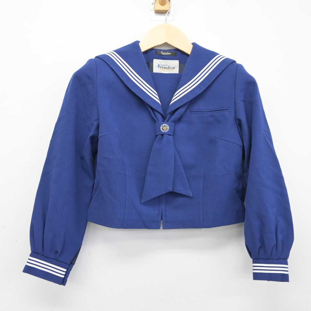 【中古】埼玉県 鶴ヶ島西中学校 女子制服 3点 (セーラー服・スカート) sf043053 | 中古制服通販パレイド