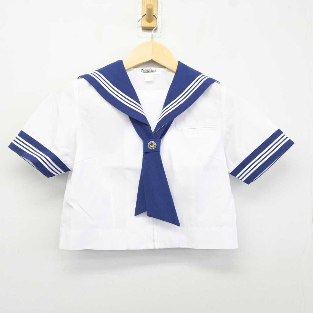 【中古】埼玉県 鶴ヶ島西中学校 女子制服 3点 (セーラー服・スカート) sf043054 | 中古制服通販パレイド