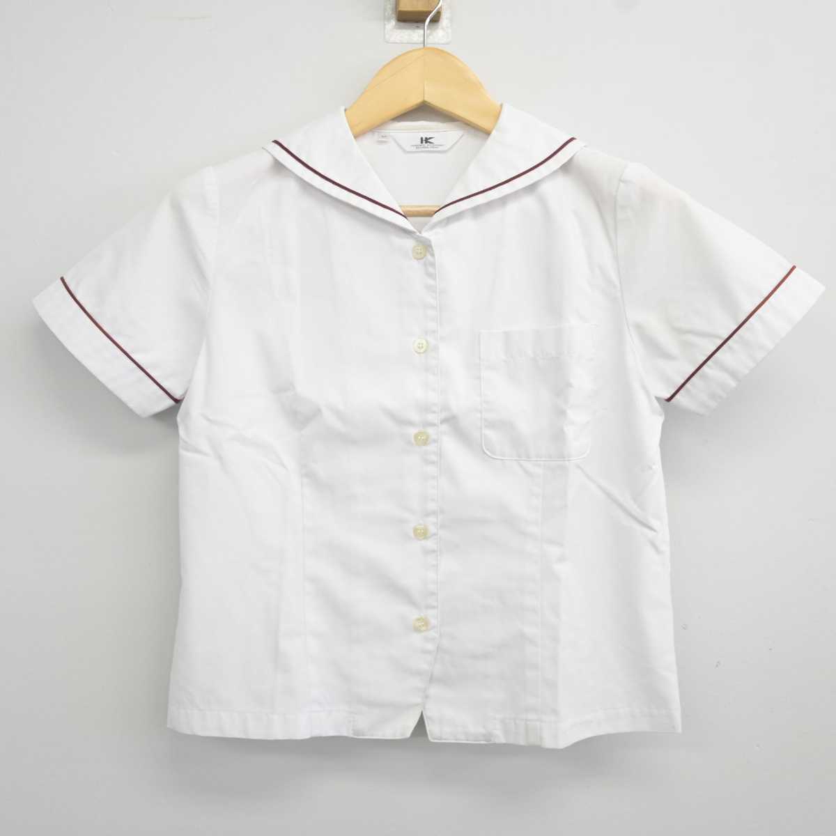 【中古】大阪府 梅花中学校 女子制服 2点 (シャツ・スカート) sf043066