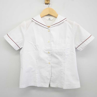 【中古】大阪府 梅花中学校 女子制服 2点 (シャツ・シャツ) sf043067